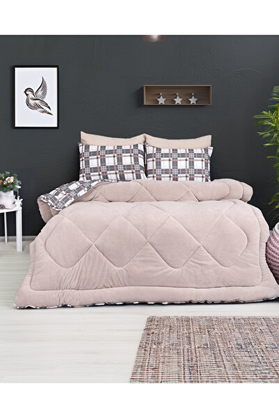 Lavinya Home Denizli Çift kişilik Welsoft uyku seti 6 parça