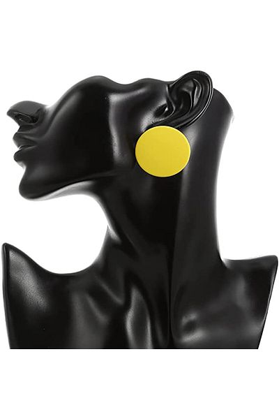 SIC MODA Cercei Rotunzi Galbeni Sic Moda 4387X