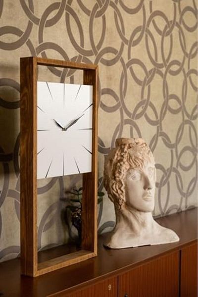 STOREMAX Sbl Wooden Modern Wall Clock 60 X 30 Hu41Hu41Li̇0162 Sblshp 1064356