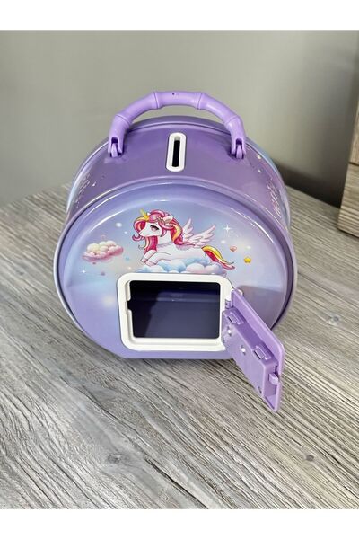 Janset Metal Piggy Bank, Unicorn Piggy Bank Pink