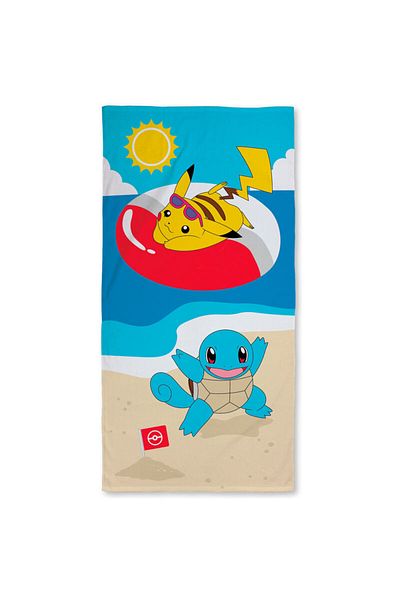 Pokemon Prosop plaja bumbac pokemon 140 x 70 cm