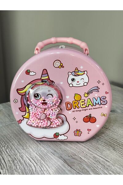 Janset Metal Piggy Bank, Unicorn Piggy Bank Pink