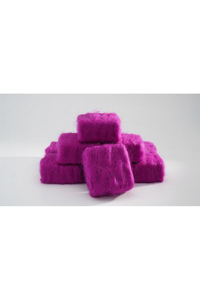 KASH Felted Pomegranate Soap |   Handmade Peeling Effect Wool Covered Soap |   Cleanses and Revitalizes Skin