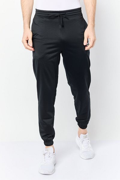 Reebok Men Sportswear Fit Running Track Pants, Black