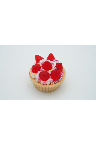 KASH "Handmade Strawberry Tart Soap – Special Design with Natural and Mis Scent" Round