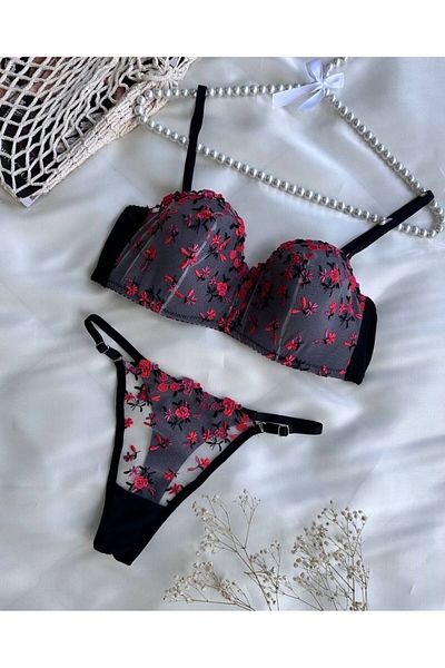 SİLVER MİRROR Costum sutien Lotus fără suport