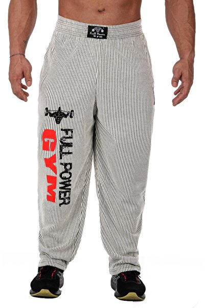 FULLPOWERGYM Εκρού Σαλβάρ