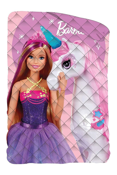 Barbie Barbie Girls' Quilt, Multicolor, 170 x 260 cm