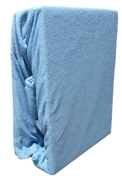 Evony Elastic Stretch Oversized Towel Sheet 180X200 cm Color Blue