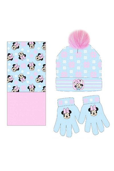 Minnie Mouse Set caciula-fular-manusi Minnie Mouse