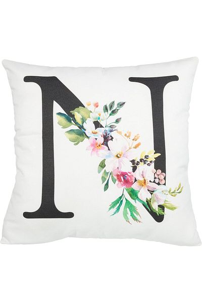 STOREMAX Ezg Home Decor Letter Throw Pillow Modern White N Throw Pillow Case Ezsnshop 1065757