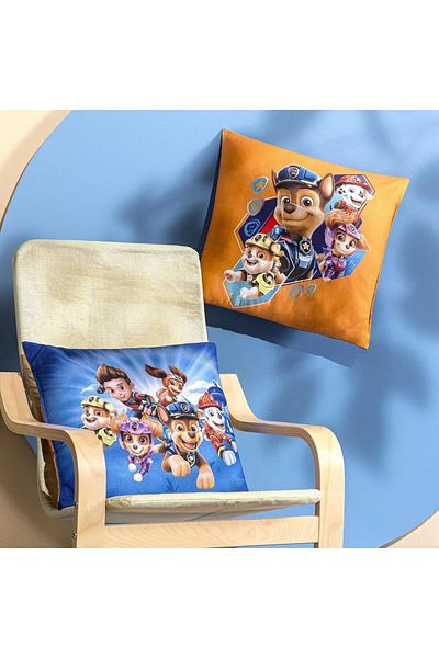 LUXE Licensed Paw Patrol Team Throw Pillow Multicolor Lxshp 1055529