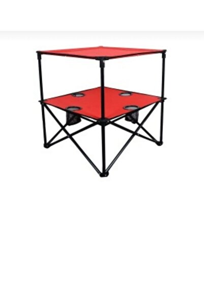 Cosargroup Katlanır Kamp Masası Taşıma Çantalı Bardaklıklı Piknik Masası