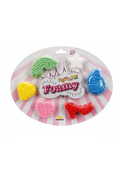 Sunman 1003566 Slime Foam Shapes and Animals -