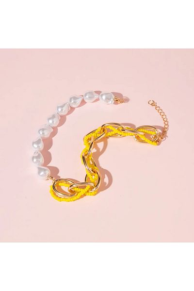 SIC MODA Colier perle Sic Moda 5338A