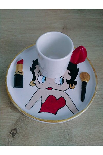 Yıldız İskandinav Betty Boop Coffee Presentation Set... Betty...Coffee Love..