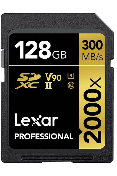 STOREMAX Ozn 128Gb Professional 2000X Sdhc Uhs-Ii Cards, up to 300Mb/S Read 260Mb/S Write C10 V90 U3 Oznstre