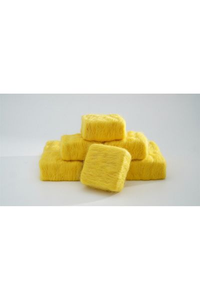 KASH Felted Jasmine Soap |   Handmade Peeling Effect Wool Covered Soap |   Cleanses and Revitalizes Skin