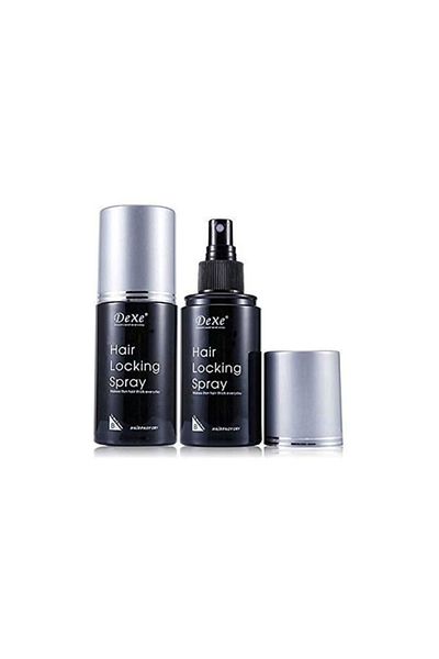 Dexe Dexe Hair Building Fibers Kit with Fixing Spray for Unisex