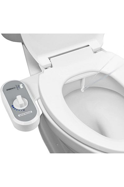 LUXE Bidet Fresh Water Spray, Non-Electric, Mechanical Bidet Wc Seat Fixing Lxshp 1055529