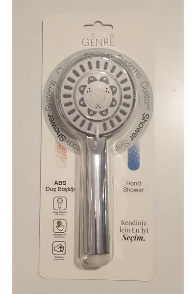 Mu Art Ahşap Neona Shower Head