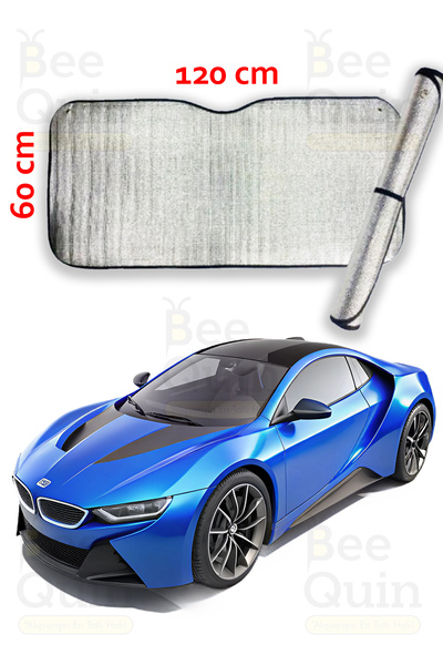 BeeQuin Ön Cam Güneşliği Oto Araba Güneşlik Perde Otomobil Araç Güneşlikleri