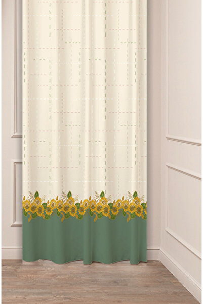 GREENDECOR Cortina de fundal în stil modern și elegant, cu model antic, cu fr...