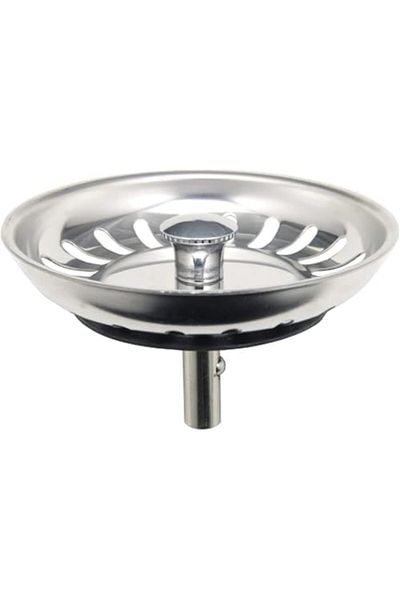 STOREMAX Ezg Siphon Strainer 8 mm Universal Stainless Steel Top Grate Garbage Strainer (2) Ezsnshop 1065757