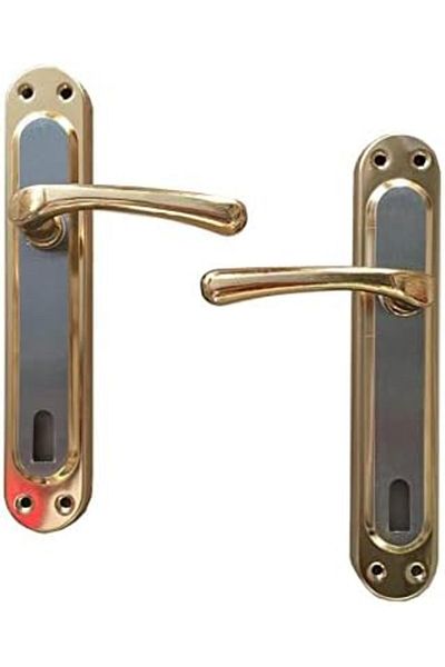 STOREMAX Ezg Çelikel Door Handle Satin Albifirin Room Door Handle Gold Color 1410 Ezsnshop 1065757