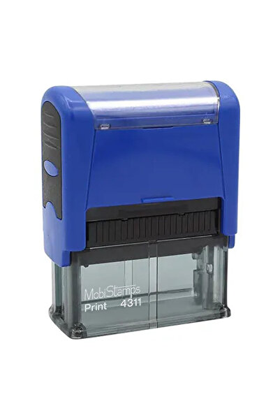 Mobistamps لباد أزرق 14x38 ملم