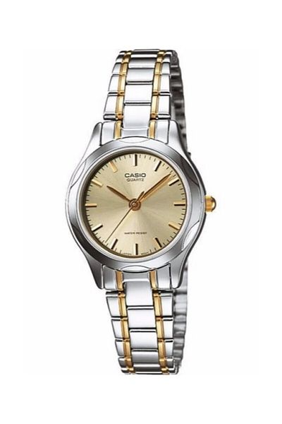 Casio Gold Metallic Color Women's Wrist Watch