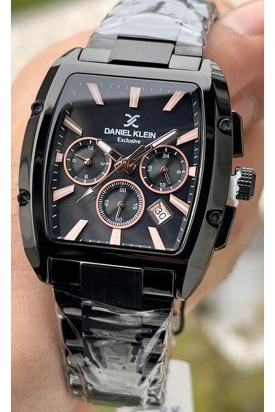 Daniel Klein Premium Men's Wristwatch 3 Atm Waterproof Stainless Steel Band