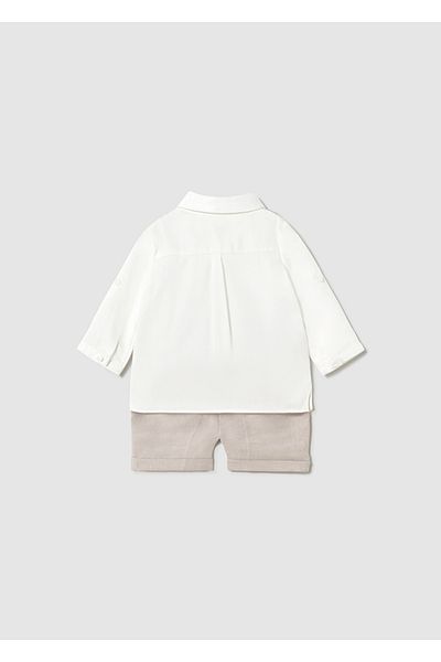 MAYORAL Newborn Baby Boy Kids Pants and Shirt Set with Vest