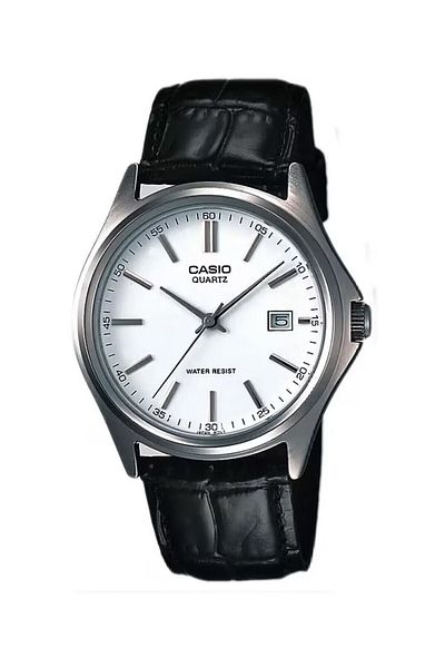 Casio Case Metalic Cord Black Color Men's Wristwatch