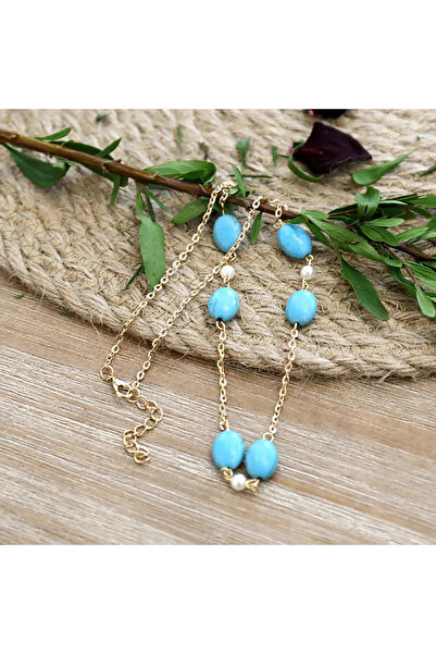 SIC MODA Turquoise bead necklace Sic Moda 5345