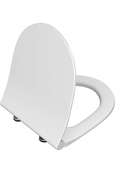 STOREMAX Ezg Sento 120-003R009 Slow Close Slim Toilet Seat, Duroplast, White Ezsnshop 1065757