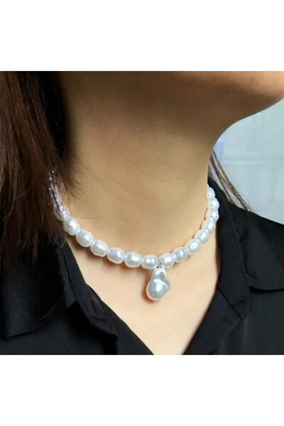 SIC MODA Colier perle Sic Moda 5351