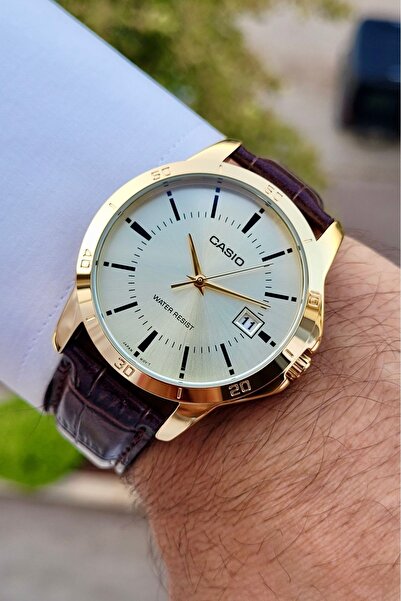 Casio Brown Color 2 Years Warranty Men's Wristwatch