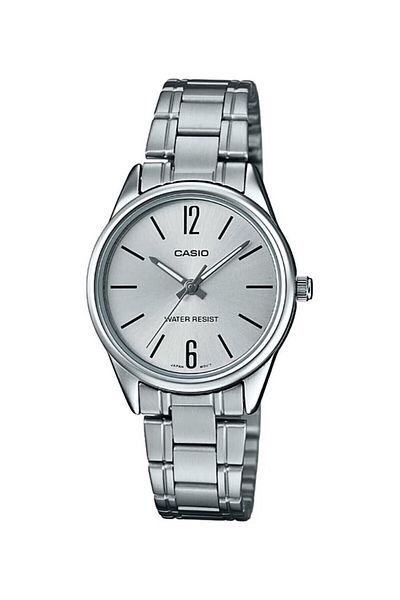 Casio Metallic Color Women's Wristwatch with 24 Months Warranty