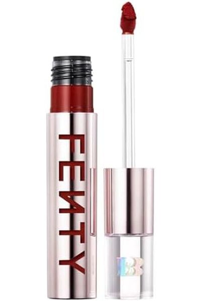 FENTY BEAUTY Icon Velvet Liquid Lipstick by Rihanna - 02 HBIC (Deep Garnet Red)