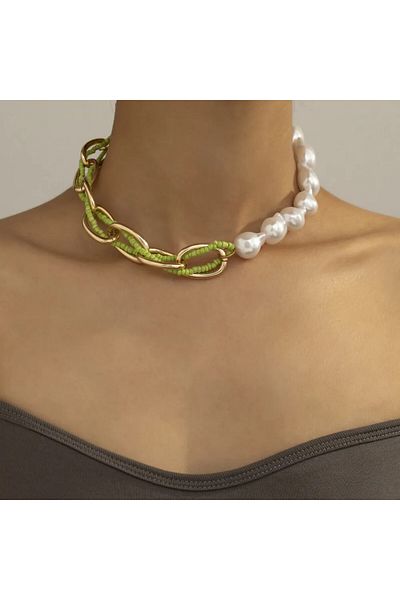 SIC MODA Colier perle Sic Moda 5338B