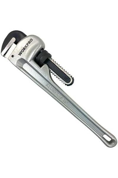 Workpro Wp 302007   350mm Aluminum Handle Stilson Professional Pipe Wrench