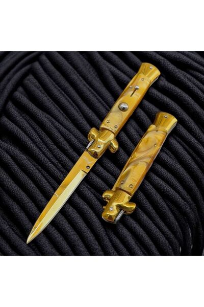 WeKnife AKC 21 Cm Auto Yandan Çıkmalı Düğmeli Bıçak