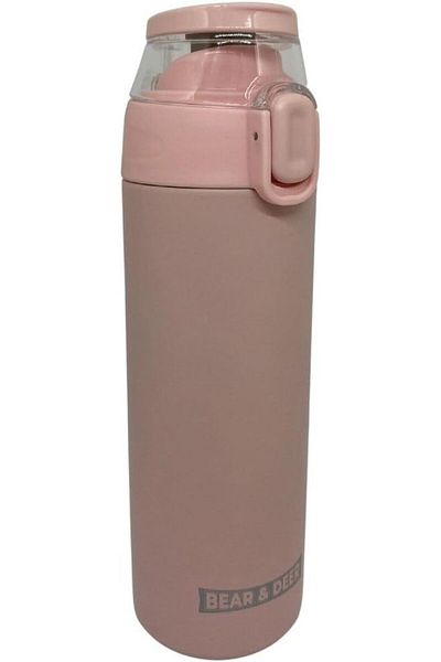 STOREMAX Ezg & Deer 450ml Automatic Transparent Steel Flask with Lid 8680965658408 1065757