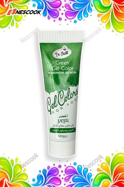 nescook Green Tube Gel Paint 100 Gr