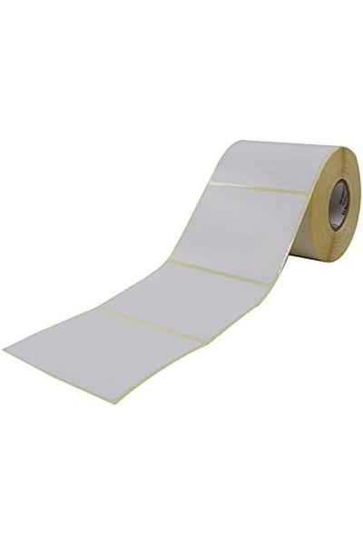 LUXE Labels , Get It Now Get It Fast Art Sticker 100mm X 80mm 500 Pcs in a Roll 40mm Kuka Diameter Basque