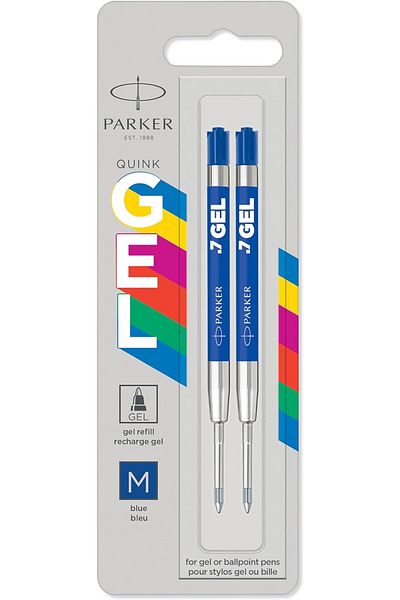 Mu Art Ahşap Mrt Gel Pen Refill, Plastic Body, 2 Blister, m Tip, Blue Art 871301