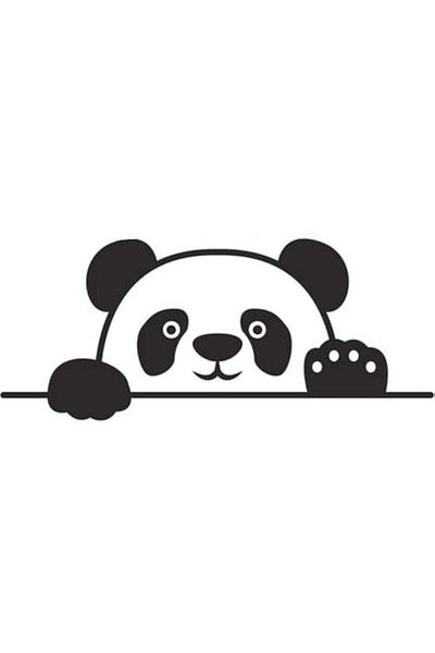 STOREMAX Ezg Master Panda Sticker Sticker Sticker Sticker Pc Laptop Car Auto Motor 20 cm Ezsnshop 1