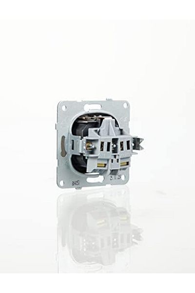 STOREMAX Sbl Novella Anthracite Covered Grounded Socket Mechanism + Button Cover Quick Connector Child Protection Sbl