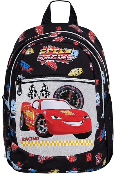STOREMAX Ozn Kindergarten Backpack for Girls Boys Unisex Orthopedic Lined Waterproof 5 6 7 Years Old Car Model